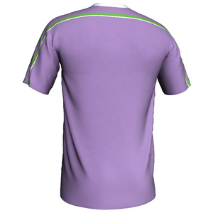 เสื้อฟุตบอลสีพื้นแบบสวมใส่ง่าย ระบายอากาศได้ดี แขนสั้น แห้งเร็ว ชุดฟุตบอลทีมแบบสั่งทำพิเศษ - Product Image 5