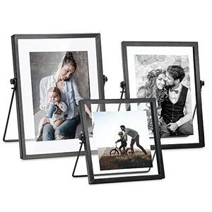 Cadre photo en métal élégant pour des moments mémorables, avec de belles détails, une construction solide et un charme intemporel. - Product Image 1