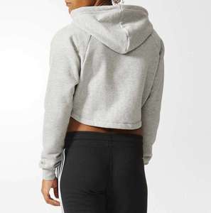 Venta caliente Logotipo personalizado Impresión Peso ligero Mejor diseño Mujeres Crop Top Sudaderas con capucha Ropa informal Mujeres Crop Top Sudadera con capucha OEM - Product Image 5