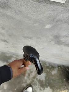 Bâton de marche en bois de corbeau sur le thème nautique Sier Head Handle Randonnée Activités de plein air Cannes en bois noir Article cadeau - Product Image 2