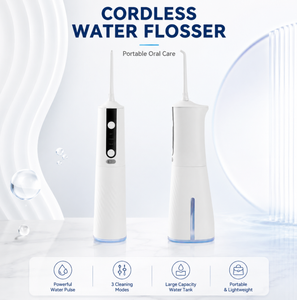 Dispositivo <span class=keywords><strong>de</strong></span> Limpieza Portátil Eficiente con Batería <span class=keywords><strong>de</strong></span> Larga Duración, Resistente al Agua IPX7, <span class=keywords><strong>Irrigador</strong></span> Bucal Duradero para el Cuidado <span class=keywords><strong>de</strong></span> la Higiene en el Hogar y Viajes - Product Image 2