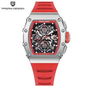 Pagani thiết kế ys011 mới 40mm thùng rỗng thời trang nam giản dị của thạch anh Đồng hồ Sapphire thủy tinh thạch anh Đồng hồ Chronograph đồng hồ - Product Image 5