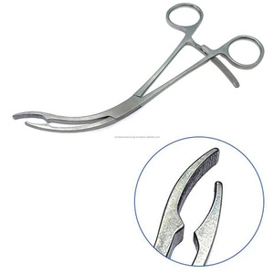 Pince de maintien osseux de la cheville World Precision Surgical, droite et courbée, instrument chirurgical orthopédique en acier inoxydable ISO13485 - Product Image 3