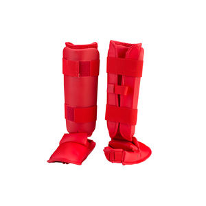 Vente en gros de protège-tibias design personnalisé protège-tibia professionnel par paliers MMA entraînement Mauy Thai protège-tibias protège-tibias de boxe hommes - Product Image 2