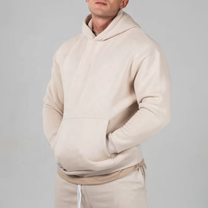 Nouveau Style personnalisé de haute qualité 100% coton survêtement hommes à capuche et survêtement ensemble surdimensionné pull à capuche ensemble survêtement - Product Image 4