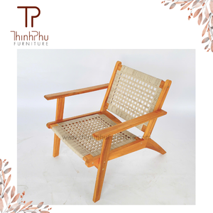 Meubles en bois promotionnels extérieurs écologiques de Thinh Phu de chaise de détente en bois de loisirs pour l'usage extérieur - Product Image 1