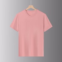 OEM Logo personnalisé broderie unisexe goutte épaule t-shirt manches trois quarts coupe ample grande taille Couple style haut d'été t-shirt