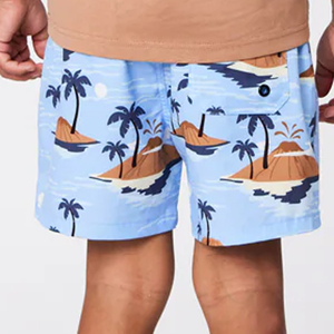 Shorts de surf pour hommes, écologiques, anti-rides, respirants, avec motif camouflage, style streetwear, fermeture à cordon, séchage rapide - Product Image 6