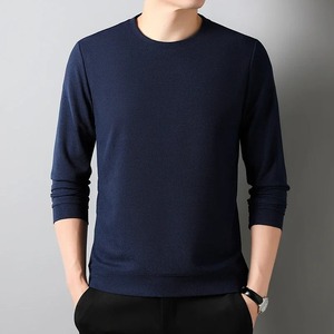 T-shirt de compression en coton pour hommes, manches longues, entraînement sportif, jogging, vêtements de sport, séchage rapide, Rashgard, anti-boulochage - Product Image 1