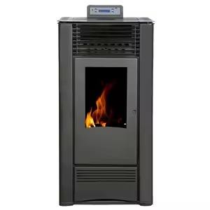 Poêle à granulés de bois industriel automatique autoportant en fonte, sans fumée, pour chauffage intérieur – Meilleur prix - Product Image 3