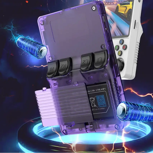 เครื่องเล่นเกมพกพาพร้อมเกมเรโทร 15000 เกม หน้าจอ 4.3 นิ้ว หน่วยความจำ 64GB รวมเกมมากกว่า 10000 เกม - Product Image 4
