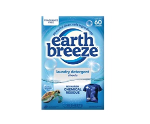 Hojas de Detergente para Ropa Earth Breeze Sin Fragancia – 60 Lavados - Product Image 1