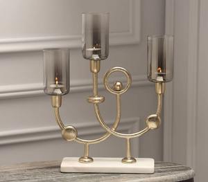 Stunning Royal Style Amazing <b>Candle</b> Holder Stand Ideal For Living Bedroom Dining Table And Centerpiece Decoration - Product Image 1