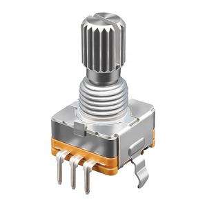 Encodeur rotatif EC11 avec bouton-poussoir 0,5 mm/1,5 mm, 16 impulsions, 16 positions, à ressort, autobloquant, 220 V, 20 A, rotation 360° - Product Image 2