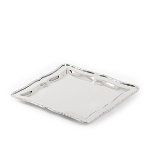 Decorating Dinnerware Food Serving Eco Friendly Tray Royal Look Customized Shape Metal Serving Tray Wedding Party <b>Tabletop</b> - Product Image 4