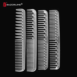 18Pcs Chuyên Nghiệp Cắt Tóc Lược Set-Chịu Nhiệt Thời Trang Salon Lược Trong Suốt PC Chất Liệu - Product Image 6