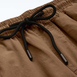 Pantalon de survêtement léger 100% coton pour hommes Pantalon de survêtement à jambe ample 400 Gsm avec cordon de serrage Jogger Pantalon à taille délavée pour hommes - Product Image 4