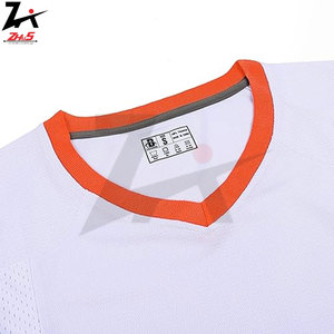 Nuevo diseño de camiseta de fútbol americano personalizado de alta calidad Impresión de transferencia de calor transpirable 100% poliéster uniforme para equipos - Product Image 3