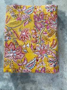 ชุดเดรสผ้าฝ้ายโนเร็กซ์ของผู้หญิงเสื้อคลุมถักสำหรับฤดูร้อนพิมพ์ลายดอกไม้สวยงามทำด้วยมือทำจาก100% - Product Image 6