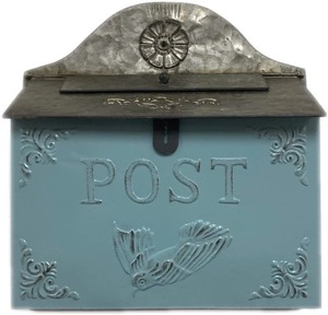 Boîte aux lettres en métal robuste de fabrication indienne, coffre de réception de lettres de calibre épais pour la gestion des communications de bureau et la sécurité des documents importants - Product Image 4