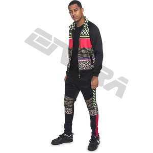 Personnalisez votre logo, survêtements slim pour hommes, vêtements de sport, survêtement de gymnastique en polaire de haute qualité pour hommes, survêtements en coton et polyester - Product Image 2
