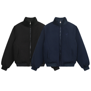 Gran oferta de moda 2025, chaqueta de cuello alto bordada de invierno de alta calidad, chaqueta Bombers personalizada para hombre - Product Image 5