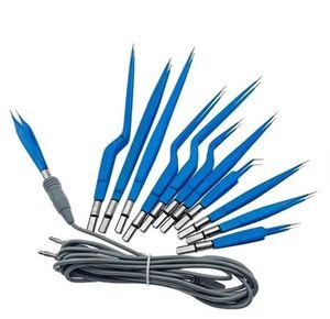 Juego de 12 Pinzas Bipolares de Bayoneta para Irrigación, Premium, Antiadherentes, Reutilizables, de Acero Inoxidable Alemán, Instrumentos Quirúrgicos con Certificación CE e ISO - Product Image 1
