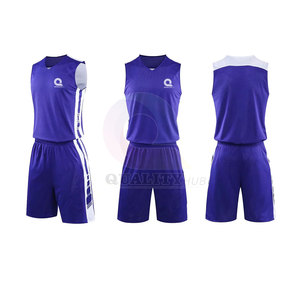 เครื่องแบบบาสเก็ตบอลสำหรับผู้ชายและผู้หญิงเสื้อกีฬาระบายอากาศหมายเลขทีมออกแบบได้ตามต้องการ - Product Image 1