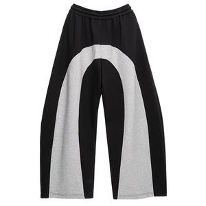 Top Trendy Product Best Quality OEM ODM Service Unisex Oversized Sweat Pants, Comfortable Baggy Fit Fleece Joggers - Product Image 2