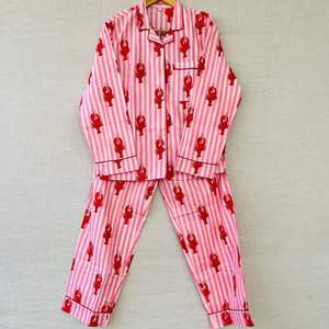 Nuevo Conjunto de Pijama de Algodón para Niños, Hermoso Conjunto de Pijama de Algodón Estampado Indio, Ropa de Dormir 100% Algodón - Product Image 1