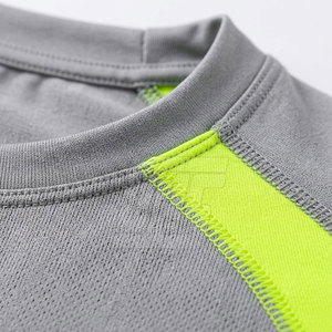 New Arrival <b>Men</b> <b>Compression</b> T-Shirts Stretch Fit Breathable Workout Training Running Gym Sports <b>Top</b> Quick Dry Athletic Wear - Product Image 5