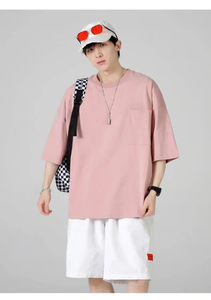 เสื้อยืดผู้ชายสไตล์วินเทจ ผ้าหนา ทรงปกติ 200 กรัม ผ้าฝ้าย 100% เป็นมิตรกับสิ่งแวดล้อม ระบายอากาศได้ดี - Product Image 4