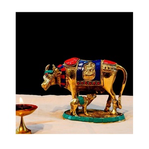 Sculptures en laiton pour la décoration de la maison mettant en vedette l'artisanat artistique et la beauté culturelle pour les maisons modernes ou traditionnelles - Product Image 3