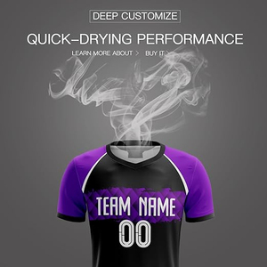 Uniformes de fútbol de talla juvenil OEM de la mejor calidad de Pakistán Camiseta de fútbol de estilo superior con logotipo personalizado impreso Stock barato - Product Image 2