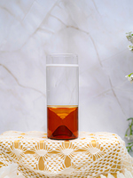 Set Gelas Borotech Vintage Bloom Goblet 4/6 Buah, Desain Klasik & Modern yang Tahan Lama untuk Penggunaan Sehari-hari