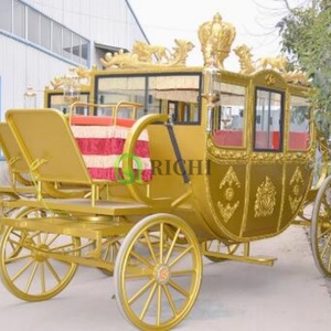 Carrozza principessa carretto di caramelle per esterni di natale carrozza reale carrozza reale Design portabottiglie da tavolo - Product Image 6