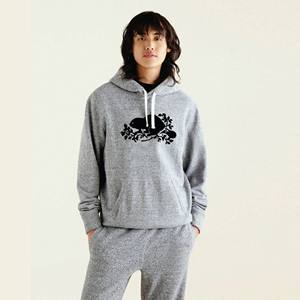 Custom Heavy Weight Cotton Pullover Mens Essentials High Street Hip Hop Oversized Plain Hoodies No String - Product Image 2