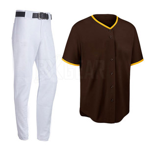 Uniforme de baseball de qualité supérieure avec tissu évacuant l'humidité ajustement personnalisé et personnalisation complète pour les équipes de club et d'école - Product Image 2