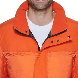 Chaqueta acolchada impermeable de invierno ligera a prueba de viento para hombre con logotipo personalizado chaquetas de hombre con Cremallera de nailon y poliéster de color personalizado 2025 - Product Image 5