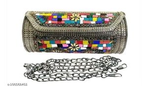 Nouvelles collections Best Design Boho Style Mosaic Embrayages Disponible à un prix abordable par Luxury Craft from India - Product Image 3