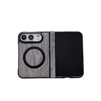 Étui de téléphone en bois pour le dernier iPhone Duo