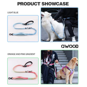 Wholesale Hands Free Dog <strong>Leash</strong> Heavy Duty No <strong>Pull</strong> Bungee Retractable Dog Running Waist <strong>Leash</strong> for Outdoor Walking Training - Product Image 6