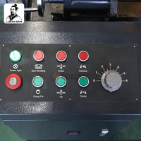 Scie à ruban horizontale semi-automatique GB4240, haute précision, coupe de métal avec alimentation hydraulique