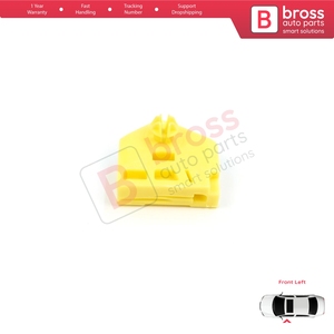 Clips de réparation de lève-vitre BWR5614-2 B Avant Gauche pour Kangoo MK2 FW KW 2007-2021 Citan W415 807212230R Pièces Auto Bross - Product Image 3