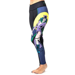 Sublimation pour femme Bjj Wicking Spats MMa Long Legging Jiu Jitsu Grappling Bjj MMa Spats Compression Pants BJJ Spats - Product Image 1