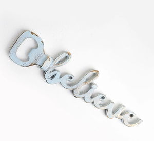 เชื่อว่าที่เปิดขวดโลหะสีฟ้าที่เปิดขวดเบียร์ไวน์ที่เปิดขวดเบียร์สำหรับงานแต่งงานที่บ้านร้านอาหารบาร์โรงแรมอุปกรณ์ในครัวใหม่ล่าสุด2025 - Product Image 1