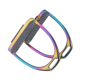 New Arrival 304 Stainless Steel Horse Stirrups Lightweight Anti Slip Safety Grip Reusable <b>Large</b> Animal OEM Factory Export - Product Image 6