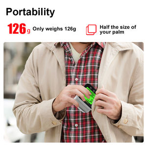 جهاز قياس ضغط الدم الرقمي القابل لإعادة الشحن للمعصم، قياس متذبذبي، شاشة LED كبيرة، مستشعر وضعية، كفة للذراع - Product Image 4