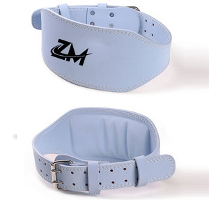 New Style Lightweight Weight Lifting Leather <b>Belts</b> Factory Direct Sale Weight Lifting Leather <b>Belts</b> - Product Image 5