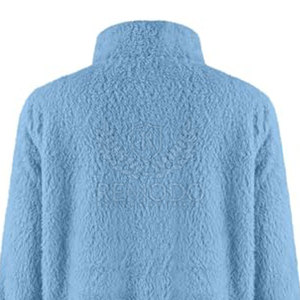 Suéter de Forro Polar Sherpa Tejido para Invierno, para Mujer, Talla Grande, Cuello Alto, Logotipo Frontal, Ecológico, Color Personalizado, Suave - Product Image 6